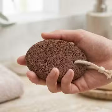 Vulkanische puimsteen - verzorging voor ruwe voethuid